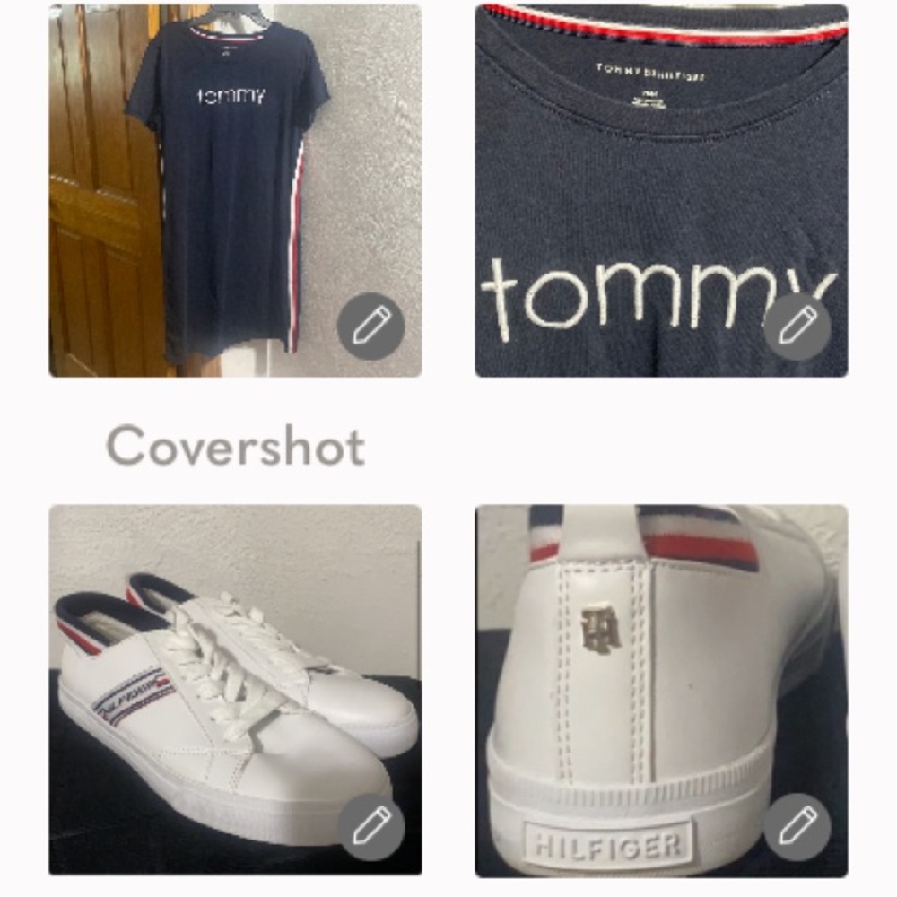 CLEAN Tommy Sneakers 8.5+TOMMY Dress 🇺🇸szM